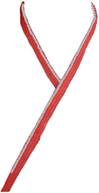 【重ね衿】ﾗｲﾝｽﾄｰﾝ　NO.8_1044