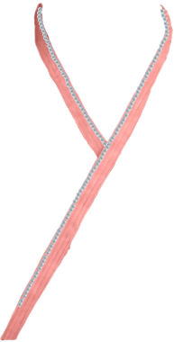 【重ね衿】ﾗｲﾝｽﾄｰﾝ　NO.14_1048