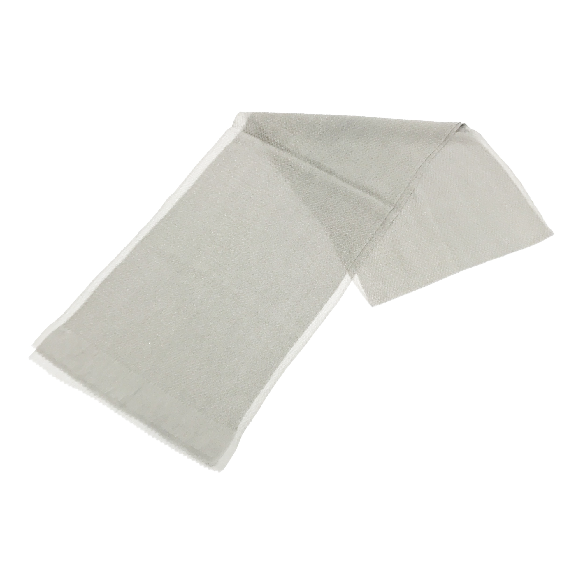 【帯揚】半銀うずら　ｸﾞﾚｰ