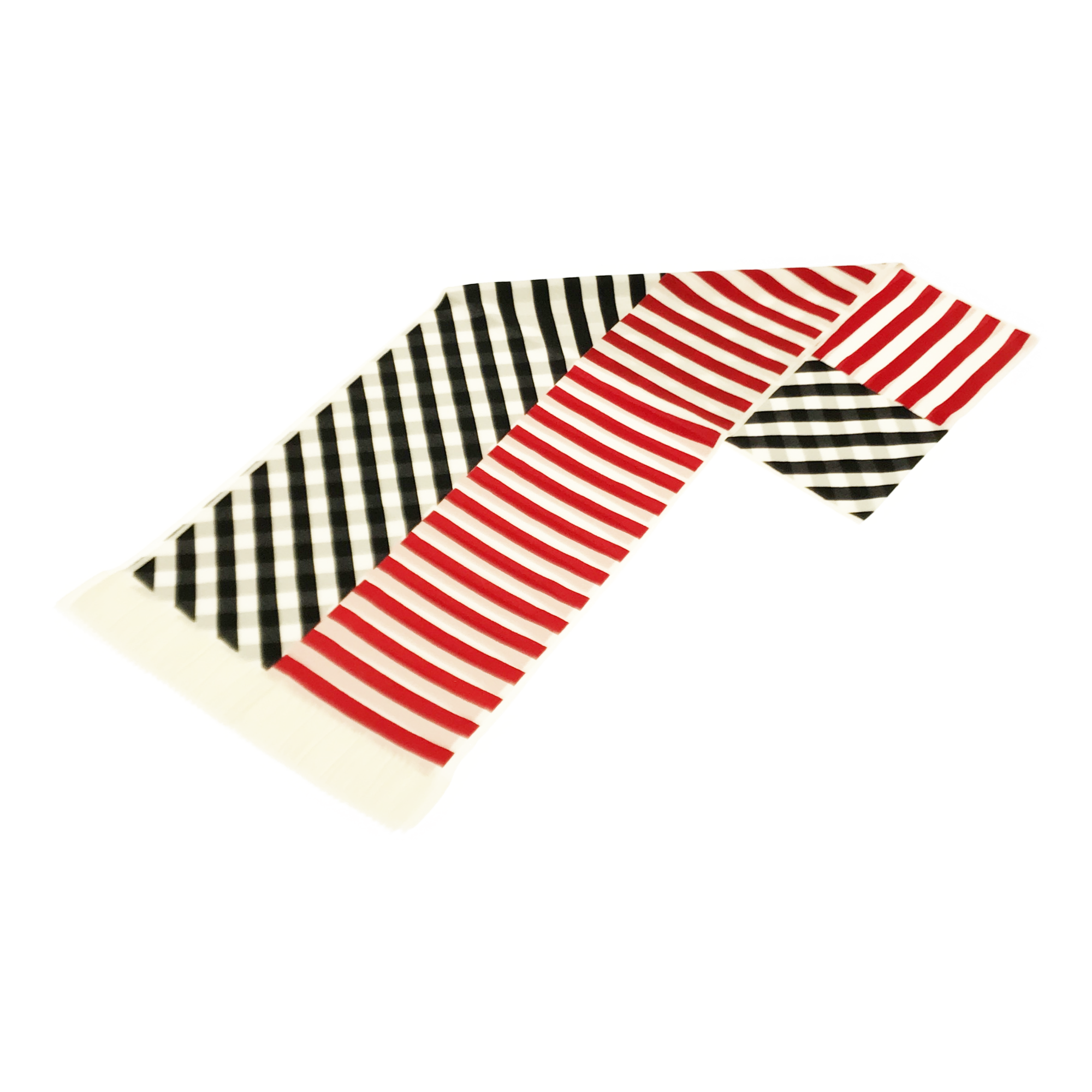 【帯揚】2wayｽﾄﾗｲﾌﾟ