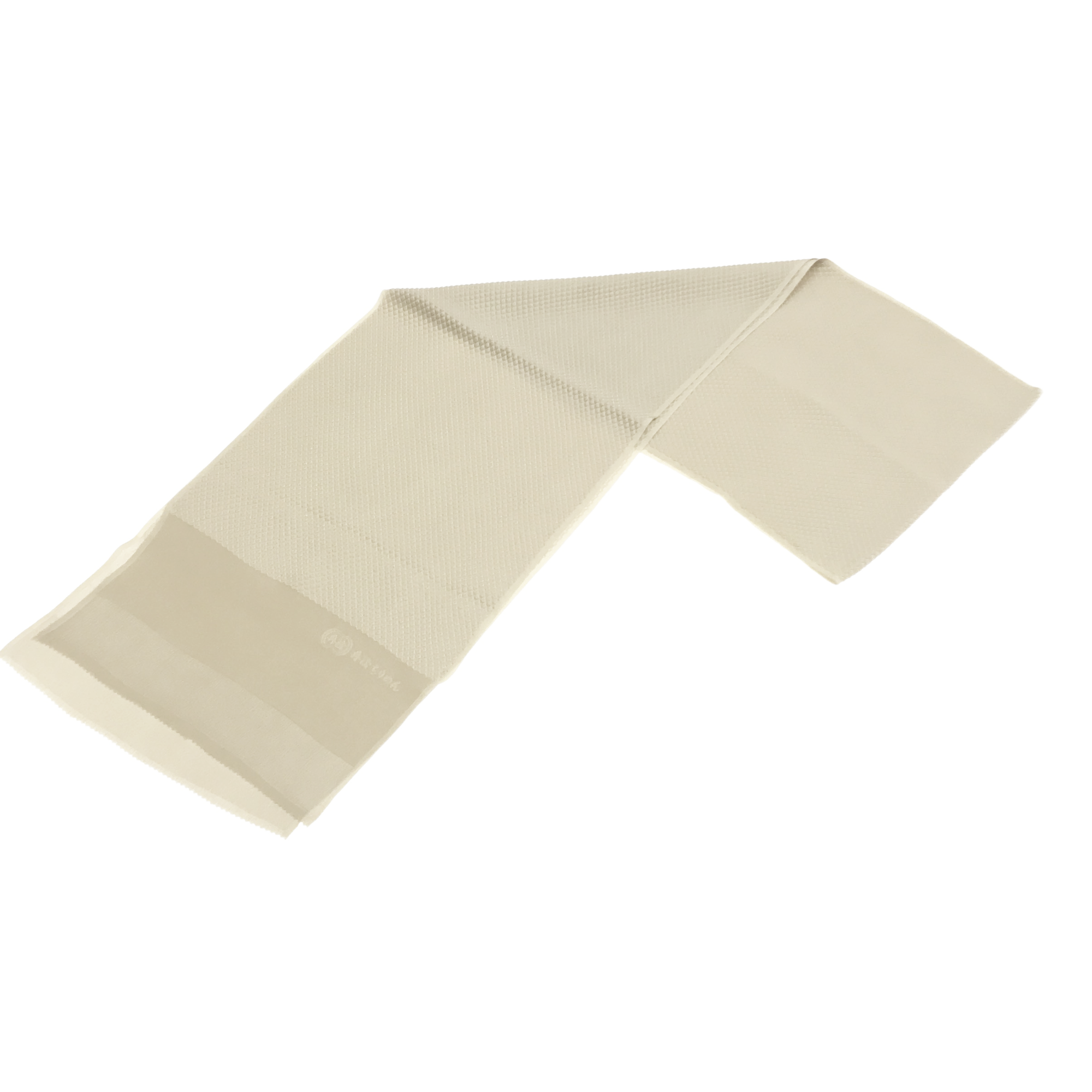 【帯揚】絞り風疋田　ﾍﾞｰｼﾞｭ